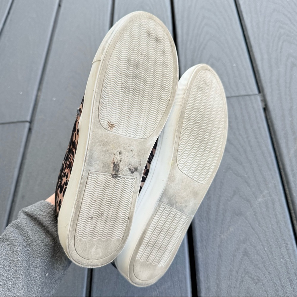 Steve Madden Symba Leopard Print Slip-On Sneakers size 8 - Picture 3 of 5